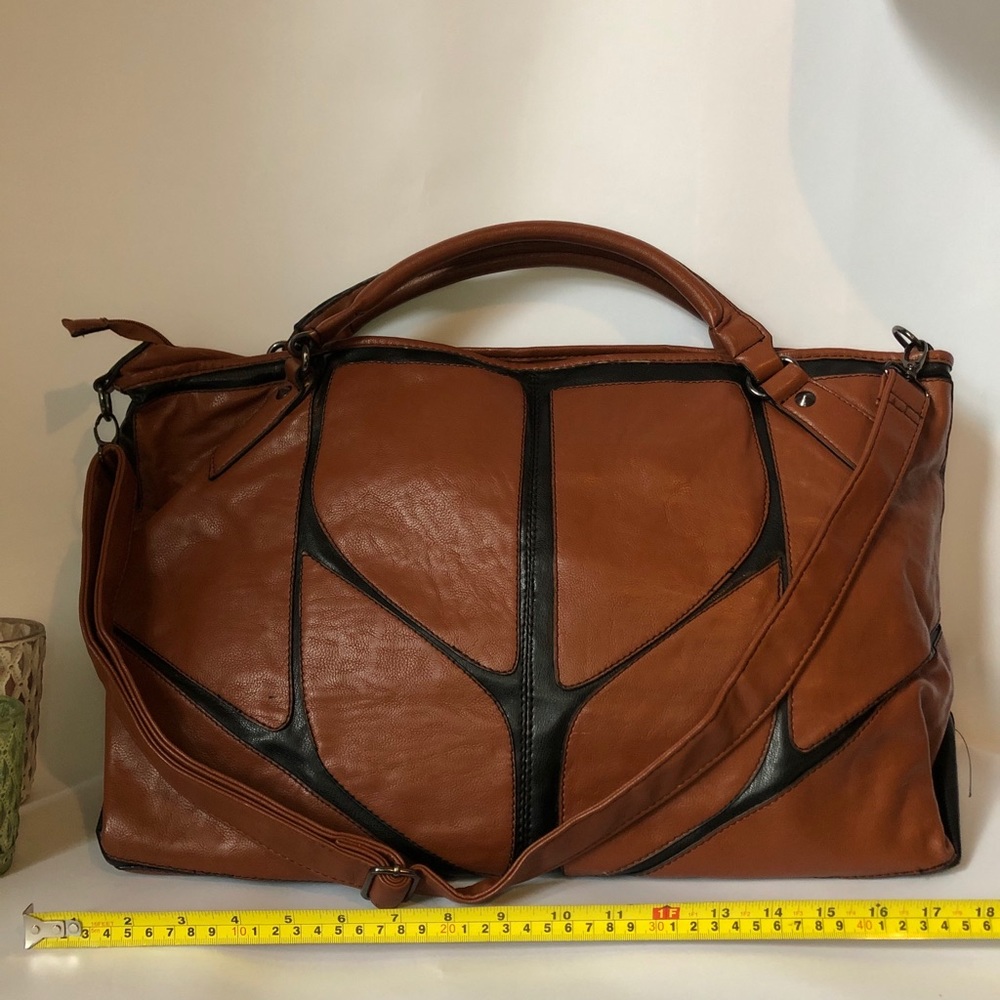 Large crossbody bag for travel or weekend